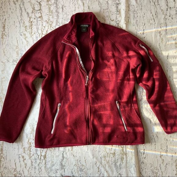 Eddie Bauer Fleece Zip Up - Picture 1 of 9
